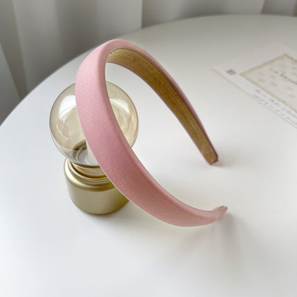 Trendy Candy-Colored Headbands Dopamine Sweet Headbands Face Washing Hair Bands Women Solid Color Fresh Style Wholesale