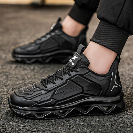 Men's Shoes Spring New Casual sneaker Couple's White Shoes Fashion Low-top Mesh Drip Plastic Breathable Running Shoes