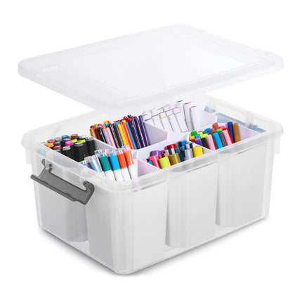 Cross-Border Hot-Selling Blind Box Storage and Display Box for Pop Mart Labubu Toys, Dust-Proof Transparent Figure Display