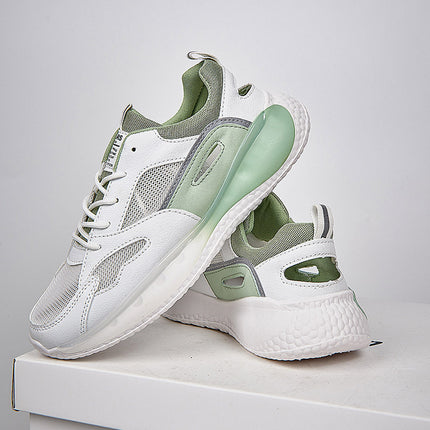 2024 New Summer Popular Men's Mesh Breathable Youth Thick-Soled Casual Sports Shoes Trendy Running Shoes for Men