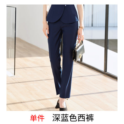 Professional Suit suit Women's Summer Temperament Jewelry Store Tooling Beauty Teachers College Front Desk Work Clothes High-end Health Care Hall