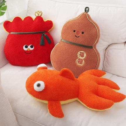 National Tide Lion Wake New Year Pillow Plush Toy Home Doll Ornaments Living Room Sofa Pillow Company Annual Meeting Gift