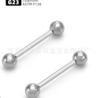 0.9 teeth 1.2*6 / Titanium natural color (3mm ball)