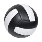 B thick black and white volleyball
