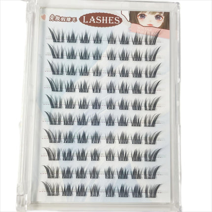 So Natural! Large-Capacity Sweet Girl Camellia Glue-Free False Eyelashes, Natural and Sweet Butterfly Eyelashes
