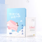 Supermarket female white (5 pieces in box) / M
