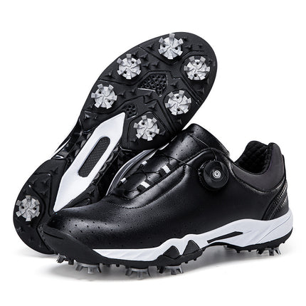 F-20619 Men's and Women's Shoes Golf Golf Shoes Non-Slip Professional Nail Outdoor Sports Casual Shoes