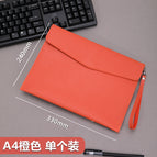 With portable [a4-napa pattern vibrant orange]