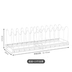 White retractable 13 partition