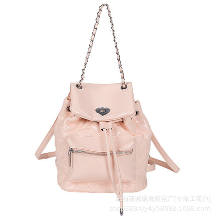 Pure Lust Hot Girl Small Bag Women's 2025 Summer New Large-Capacity Backpack Elegant Hot Style Versatile Backpack