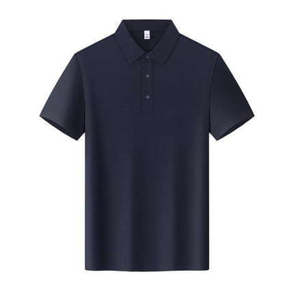 Summer Short-Sleeved Polo Shirt Work Clothes Custom T-Shirt Printed Logo Company Corporate Group Clothing Embroider Classy Business t