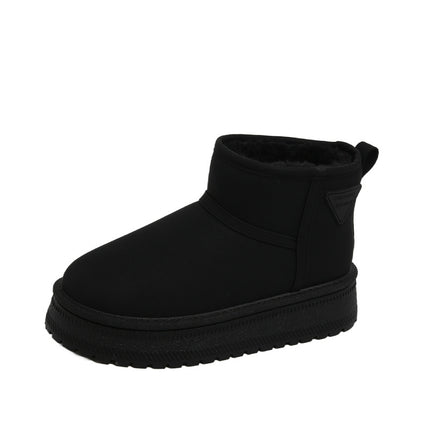 Factory Real Shot of 2025 New Snow Boots, Fleece-Lined and Thickened, Fast Shipping, Trendy Ins Winter Real Terry