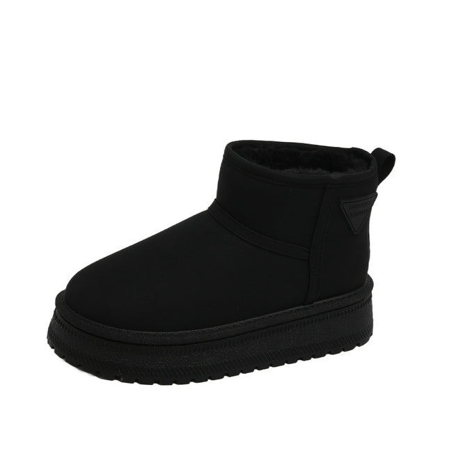 Factory Real Shot of 2025 New Snow Boots, Fleece-Lined and Thickened, Fast Shipping, Trendy Ins Winter Real Terry