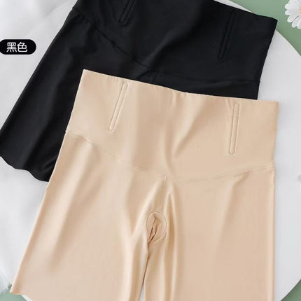 high quality Leggings Women's 2025 New Anti-glare Safety Pants Seamless Summer High Waist Stretch Three-point Insurance Pants