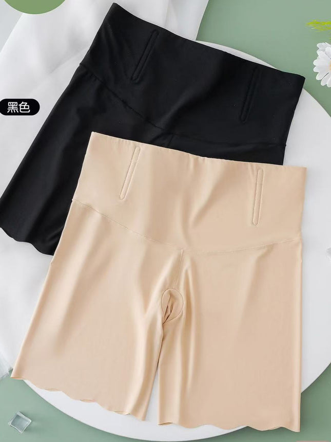 high quality Leggings Women's 2025 New Anti-glare Safety Pants Seamless Summer High Waist Stretch Three-point Insurance Pants
