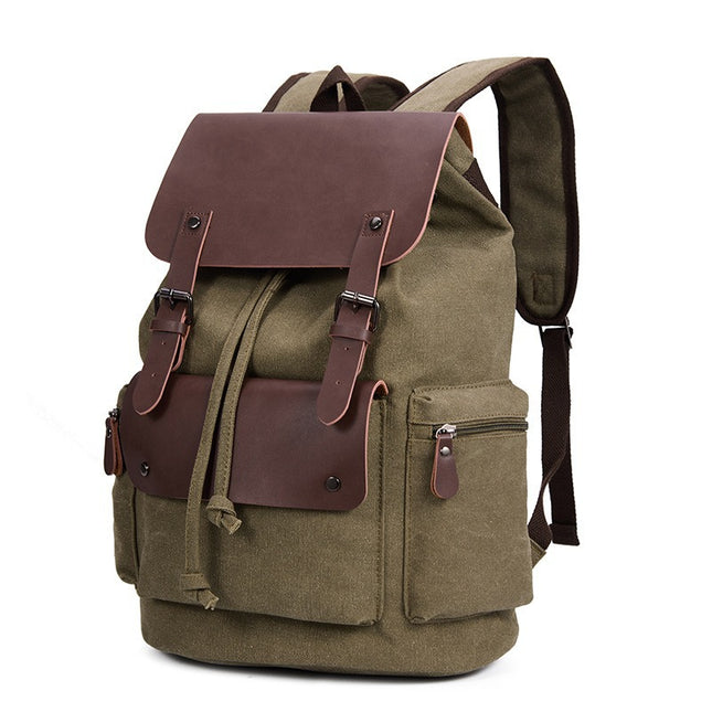 Canvas Tote Backpack, Computer Bag, Business Retro Style, Male College Style, Couple