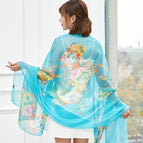 Imitation silk long towel -39# / 200-135cm