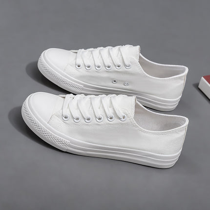 Little Black Shoes, Student Cloth Shoes, Labor Protection Sneakers, Low-Top Track and Field Training Flats, Lace-Up Sports Shoes, Dance Shoes, Women's Shoes