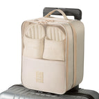Off-white large size new twill material [can hold about 3-4 pairs of shoes in sizes 36-42]
