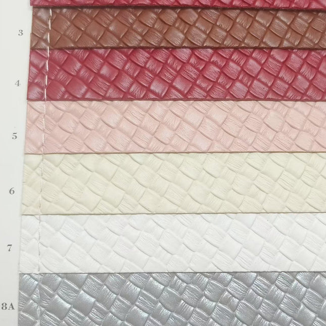 Wholesale of Ready-Made Simulated Woven Leather Bags, Handbags, Accessories, and Clothing Materials
