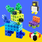 Mixed color cubes 100 pieces