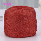 Deep Orange * 60S * Normal (Twisted) * 60% Tencel 30% Mulberry Silk 10% Silk * 4
