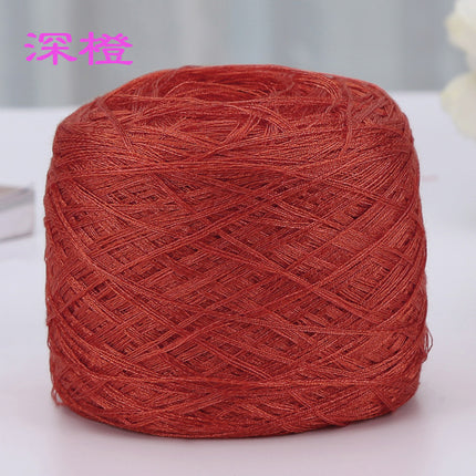Silk Joy Wholesale Spring and Summer Mulberry Silk Tencel Yarn DIY Hand Knitting Yarn Ball Ice Silk Yarn Fine Yarn Worsted