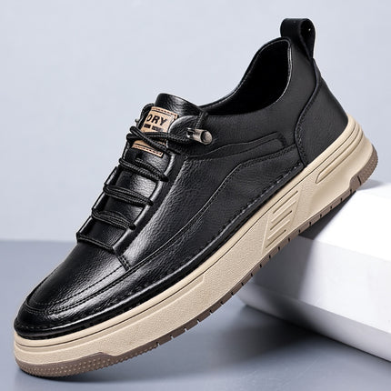 Men's Shoes Autumn New Fashion Casual Workwear Board Shoes Low-top British Retro Leather Shoes SJA351