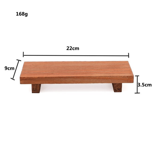 Wooden Pallet Base Bracket Bathroom Decoration Wooden Riser Kitchen Soap Dish Rack Suitable for Dressing Table Cabinet Storage