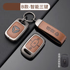 [Yadi B Smart 3-Key-Coffee Brown] Shell Ring Crescent Buckle / No specifications