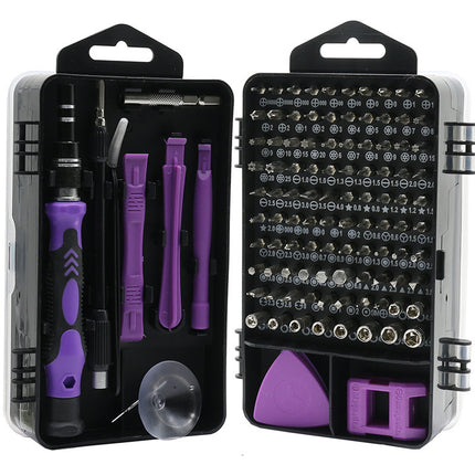 Multifunctional Screwdriver Set 115-in-1 Plum Blossom Screwdriver Combination Screwdriver Mobile Phone Computer Precision Repair Tool