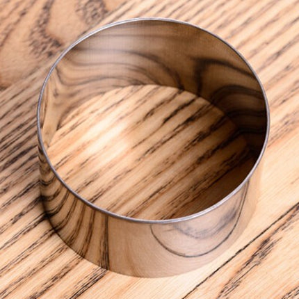 Round Stainless Steel Mousse Circle Thickened Cake Mold Cake Circle Cheese Circle Baking Tool