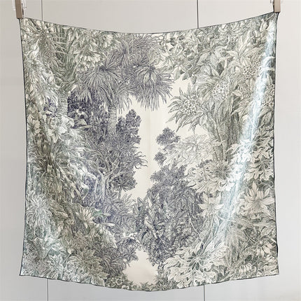 Spring and Autumn New Mulberry Silk Scarf Women's Shawl Scarf