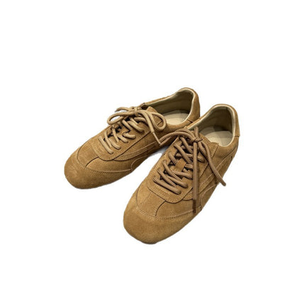 Women's Casual Flat Shoes with Laces, 2025 Autumn and Winter New Retro Versatile Comfortable Sneakers, De Xun Shoes