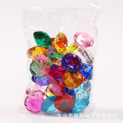 Children's Crystal Toy Playground Candy Grabber Machine Crystal Gem Ocean Creature Game Treasure Toddler Reward
