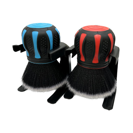 New Spherical Soft Brush Multifunctional Air Conditioning Tuyere Cleaning Interior Details Brush Gap Car Brush Super Large Super Soft