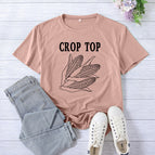 Pink (black font) / S