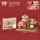 High-P1188 lion dance Memorial Arch (3166PCs)