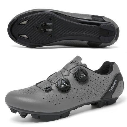 T168 Cross-border New Lockless Cycling Shoes Men's Road Car Lock Shoes Breathable Bicycle Shoes Non-lock Mountain Bicycle Shoes