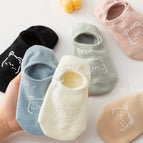 Wyx80 invisible female 5 color bear / Naked socks