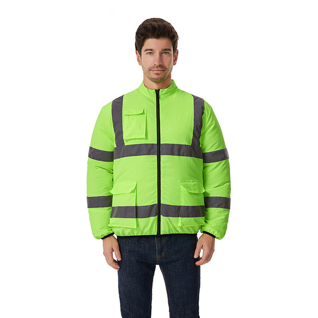 Summer cooling air conditioning clothing long sleeve coat clothing fan clothing couple refrigeration welder labor protection clothing with reflective strip