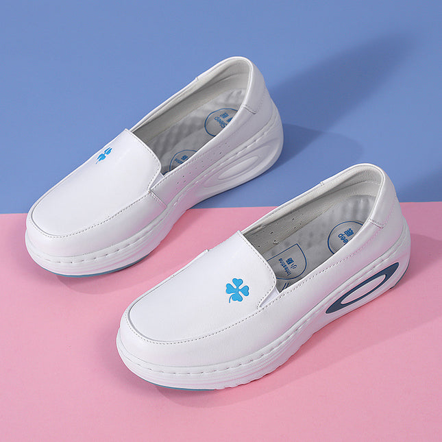 Nurse Shoes for Women, Summer Non-Slip Thick-Soled Casual Soft-Soled Shoes That Are Comfortable and Breathable for Medical Work, in Stock for Dropshipping