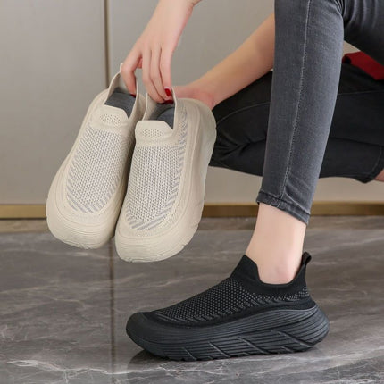 Women's sneaker Outdoor New Spring and Autumn Breathable All-match Comfortable Slip-on Casual Women