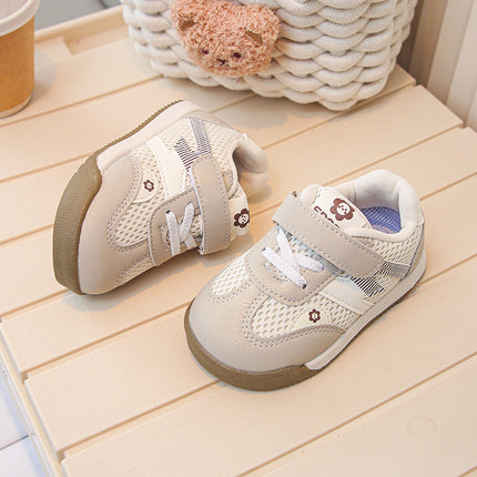 Baby Shoes Summer Mesh Shoes 0-3 Years Old Baby Soft-Soled Non-Slip Toddler Shoes Small and Medium-Sized Boys and Girls Mesh Breathable Shoes