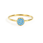 December sea blue-gold / Circumference 49mm -us5
