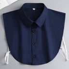 Navy blue oxford cotton