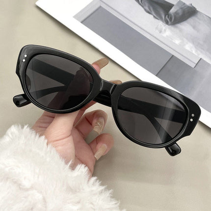 Women's Korean-style cat-eye foreign trade sunglasses trendy fashion Joker sunglasses men's anti-ultraviolet sunglasses wholesale