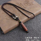 (black red) nine eyes beads