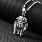 1 retro color pendant + 3mm*55cm pearl chain / Stainless steel s.steel