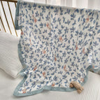 Four floors 120 x 150 - little rabbit blue / 0 by 0cm